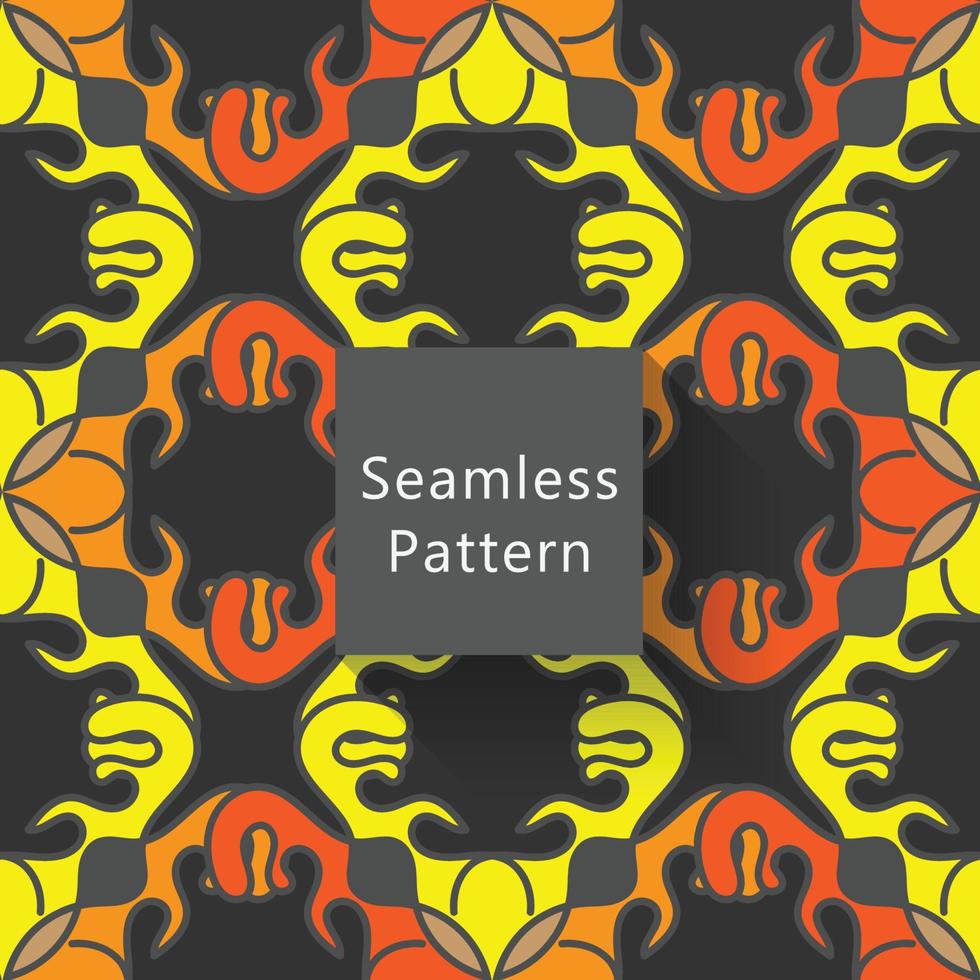 Abstract geometric with textures seamless pattern vector