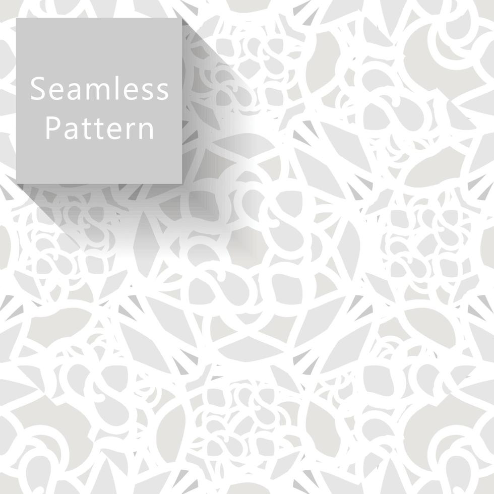 Abstract geometric with textures seamless pattern vector