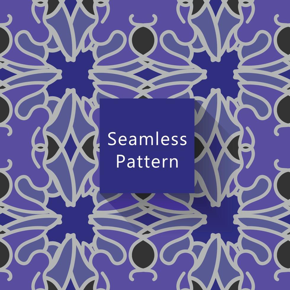 Abstract geometric with textures seamless pattern vector