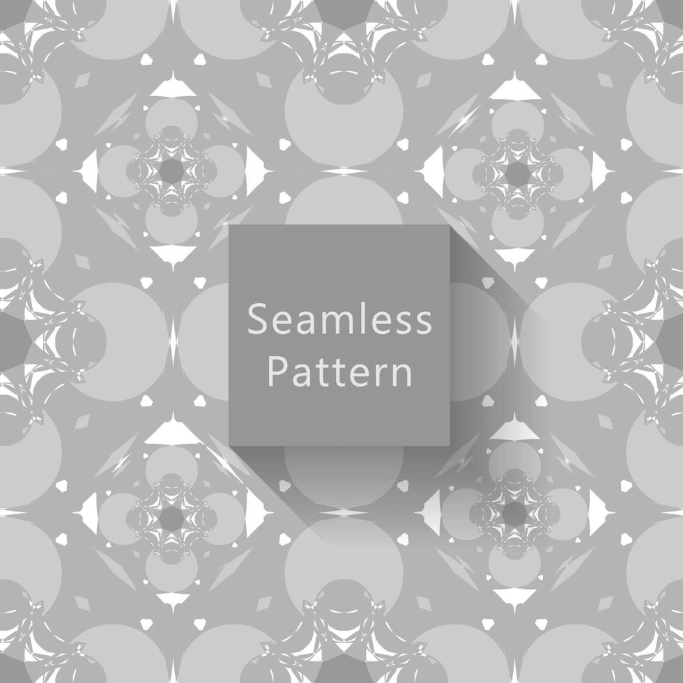 Abstract geometric with textures seamless pattern vector