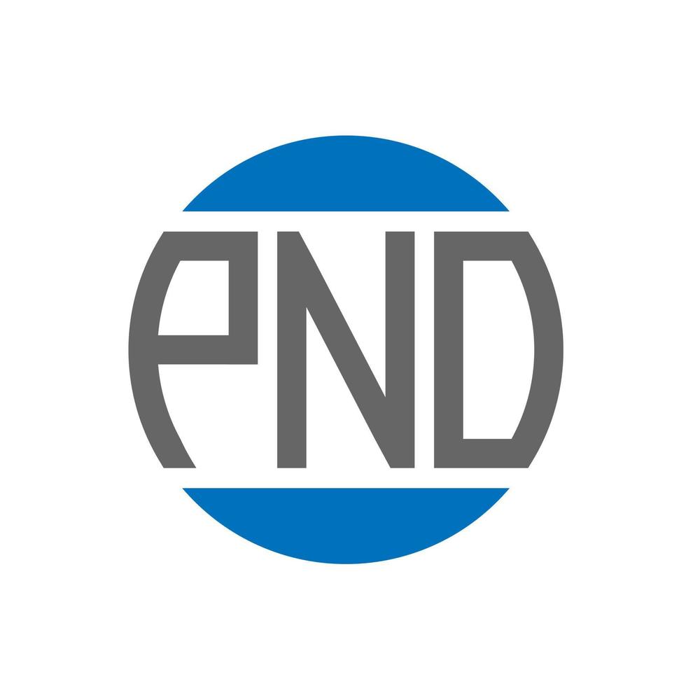 PNO letter logo design on white background. PNO creative initials circle logo concept. PNO letter design. vector