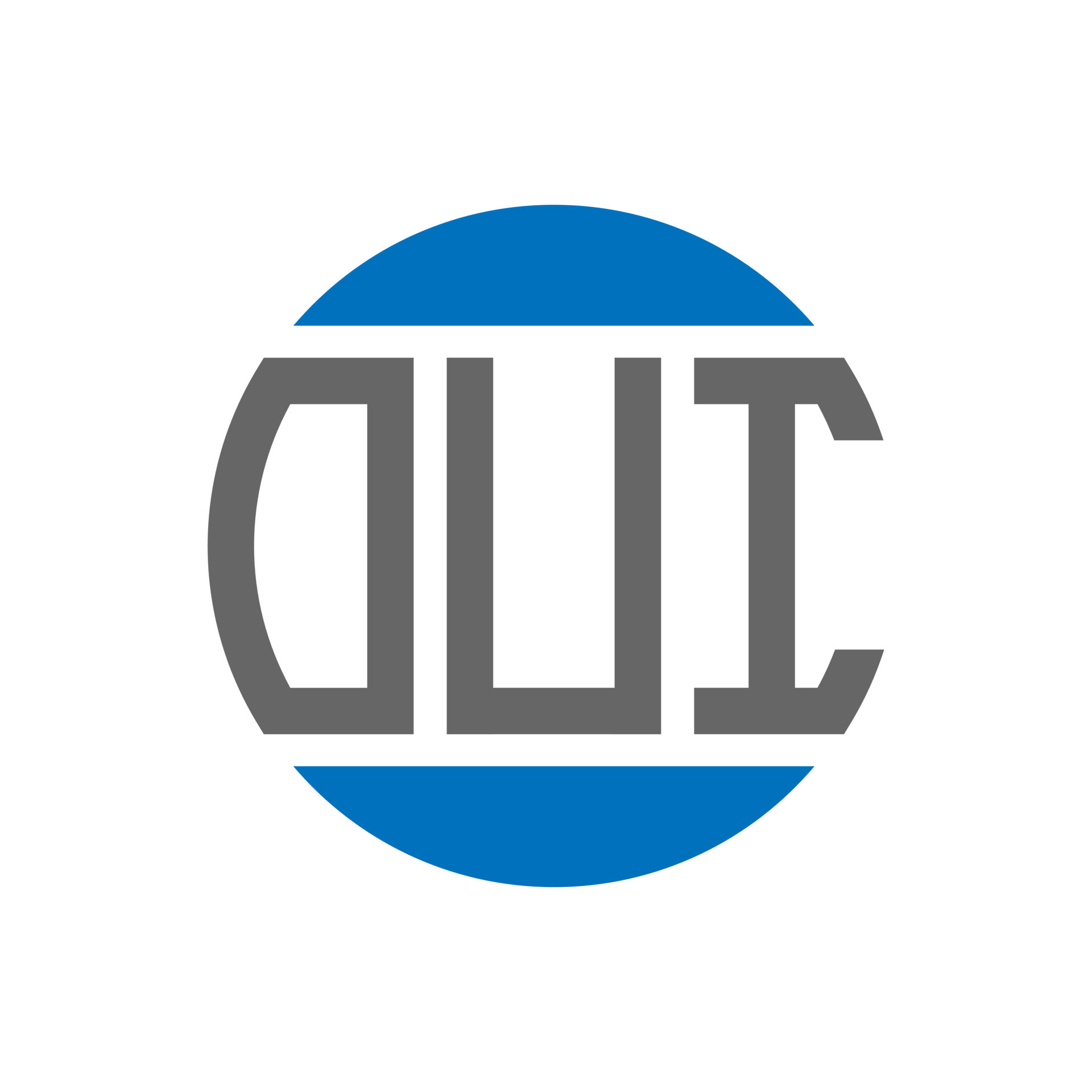 OUI letter logo design on white background OUI creative initials OUI letter logo design on white background OUI creative initials