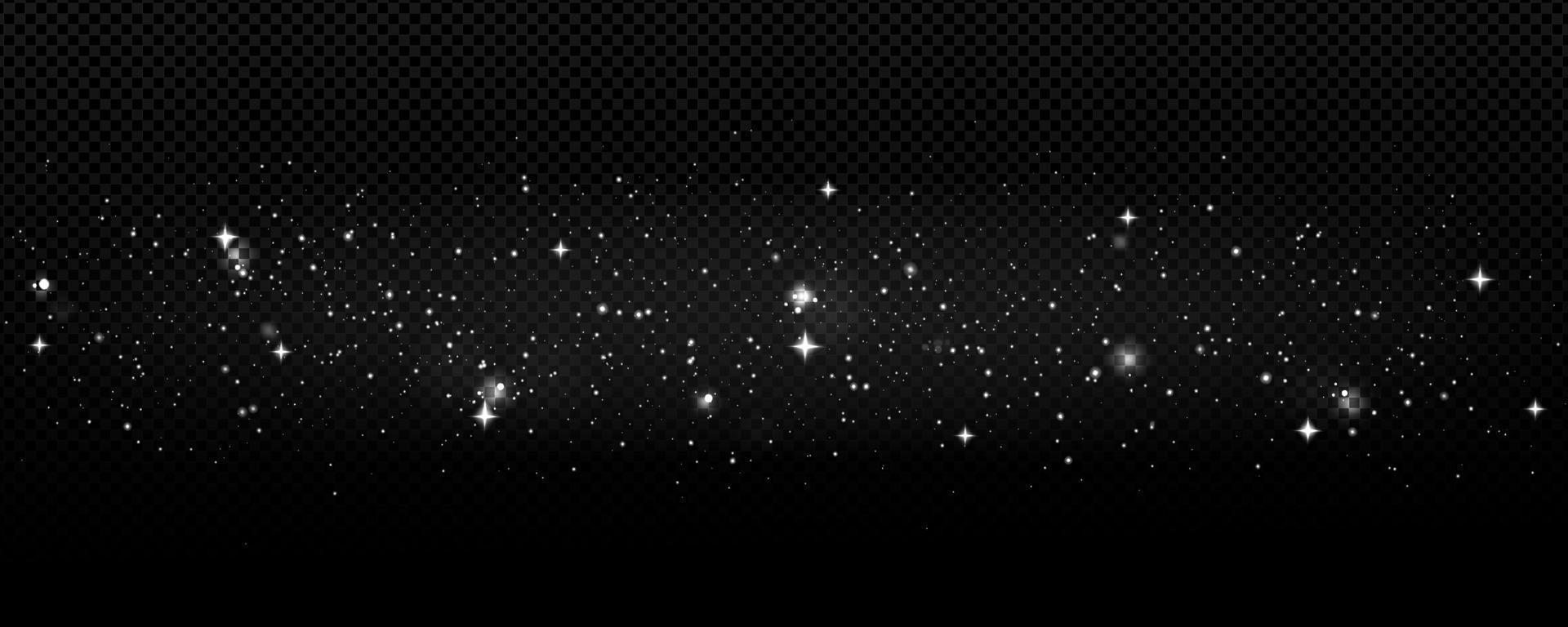 destellos de polvo de estrellas, brillo, polvo de estrellas o centelleo vector