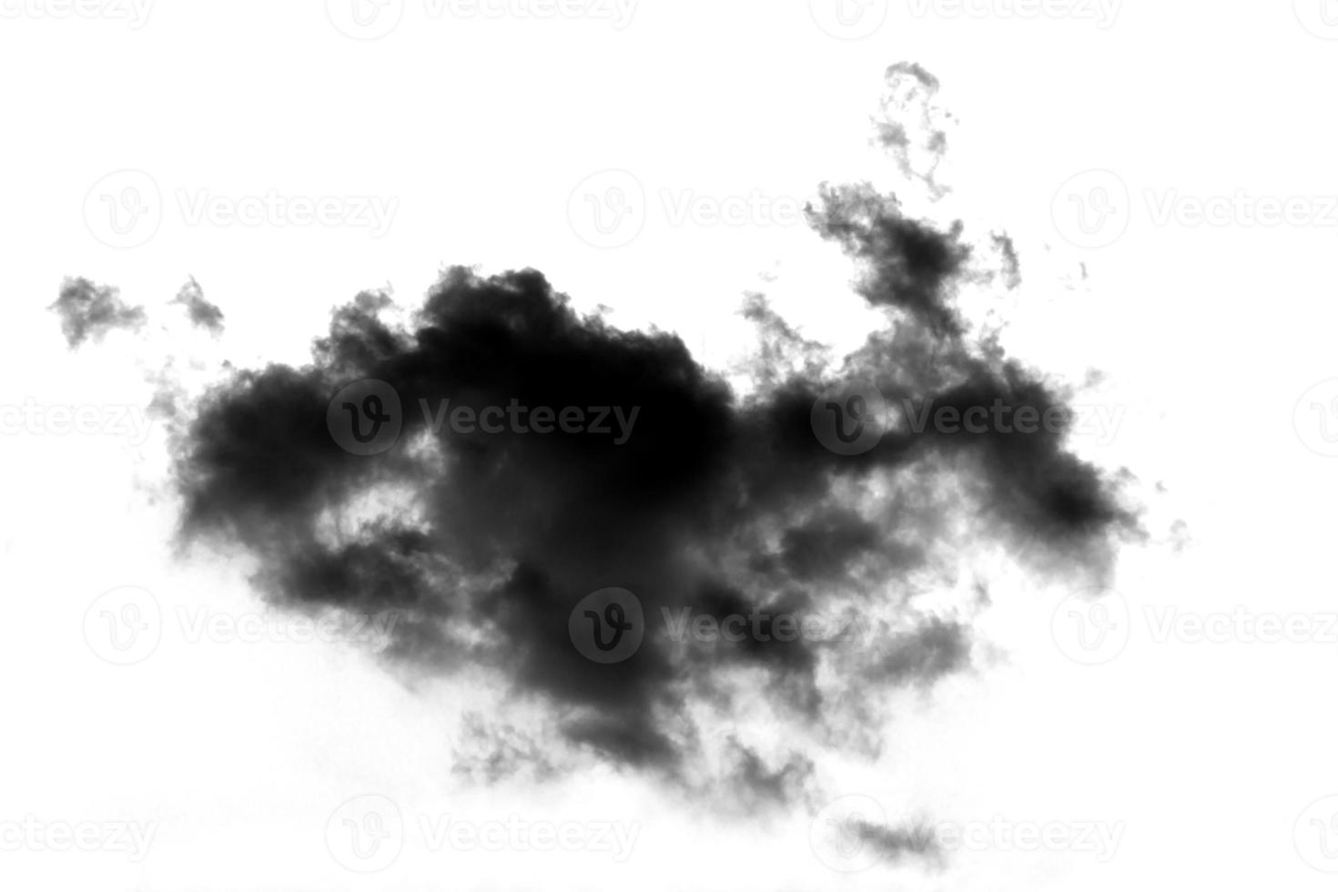 Cloud Isolated on white background,Smoke Textured,Abstract black photo