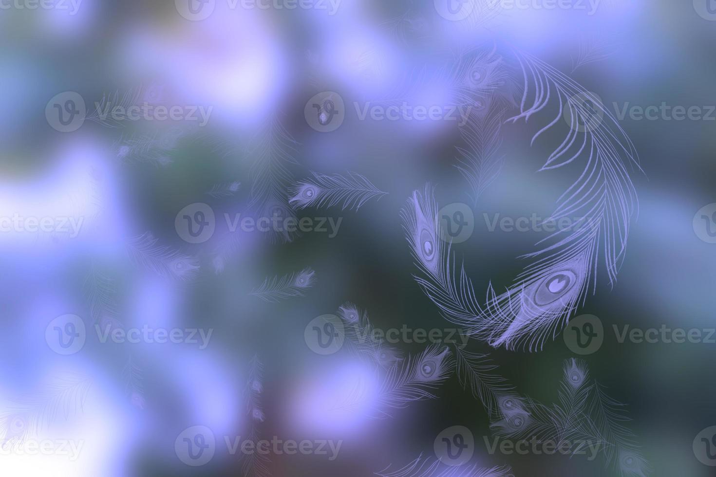 natural blue bokeh abstract background,blurred textured photo