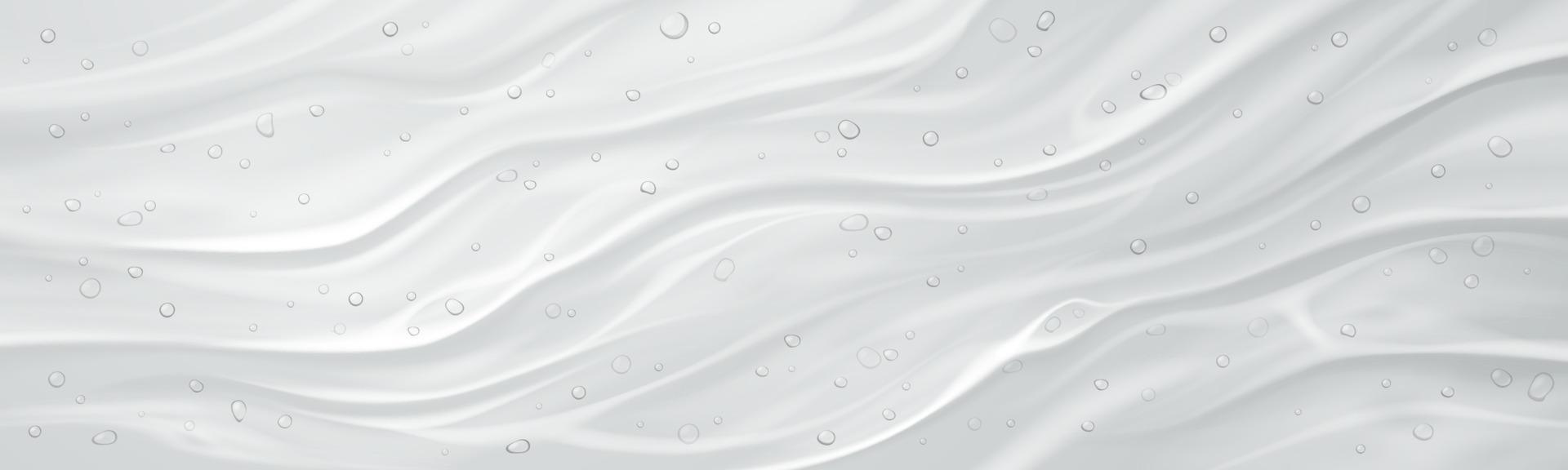 fondo de textura de gel líquido, suero hialurónico vector