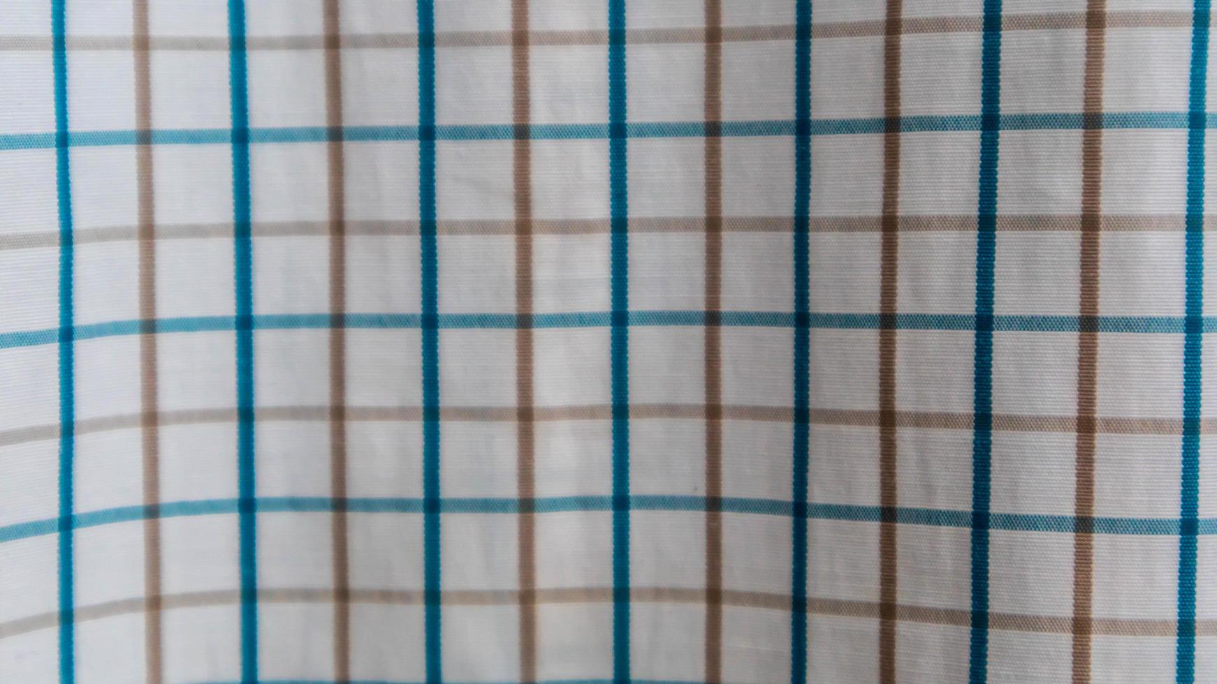 white cloth texture with gingham as background photo
