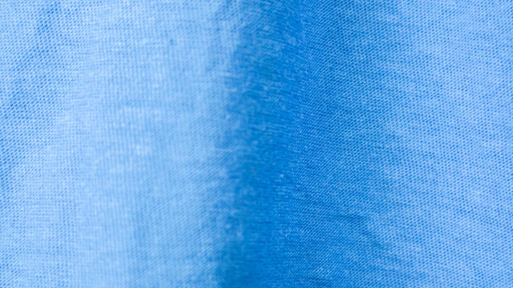 blue cloth texture as background photo