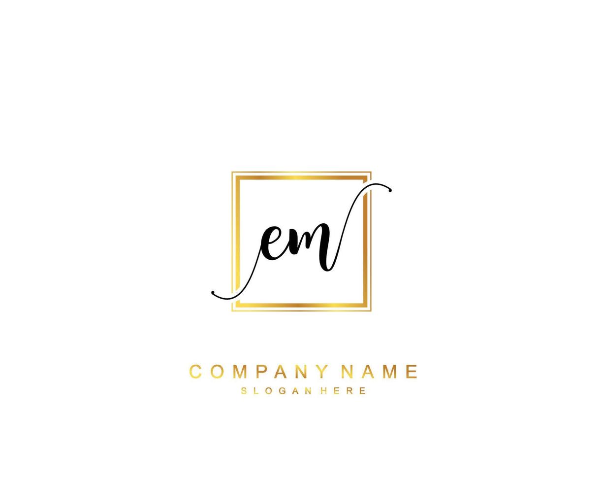 Initial MM beauty monogram and elegant logo design, handwriting logo of  initial signature, wedding, fashion, floral and botanical with creative  template. 17221260 Vector Art at Vecteezy