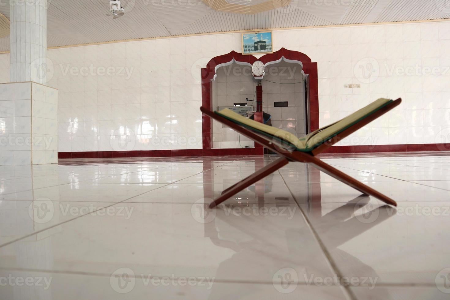 Koran or Quran in the mosque during the day photo