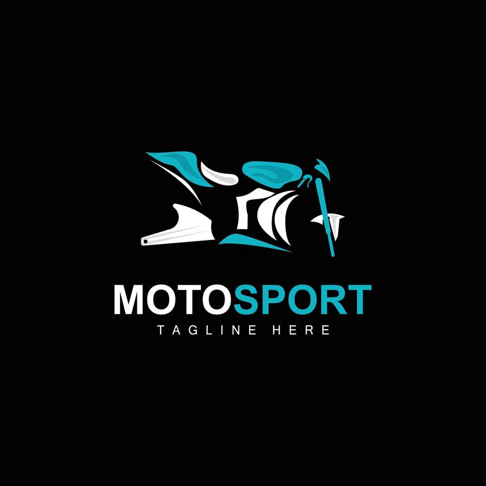 logotipo de automovilismo, motor vectorial, diseño automotriz, reparación, repuestos, equipo de motocicletas, compra y venta de vehículos y marca de la empresa vector