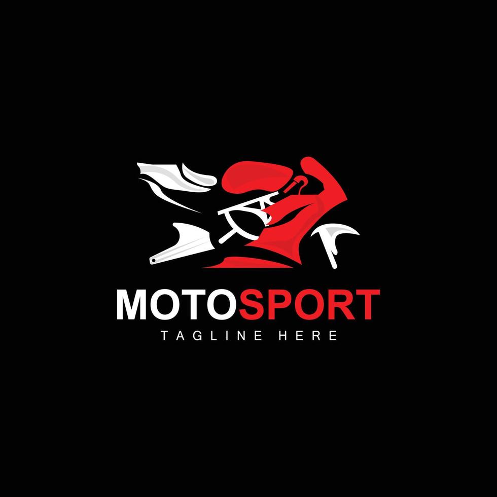 logotipo de automovilismo, motor vectorial, diseño automotriz, reparación, repuestos, equipo de motocicletas, compra y venta de vehículos y marca de la empresa vector