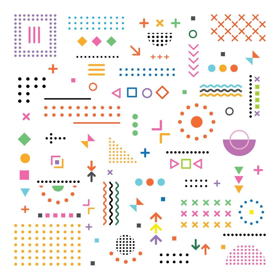 Pattern hipster abstract vector illustration, form geometric line shapes.