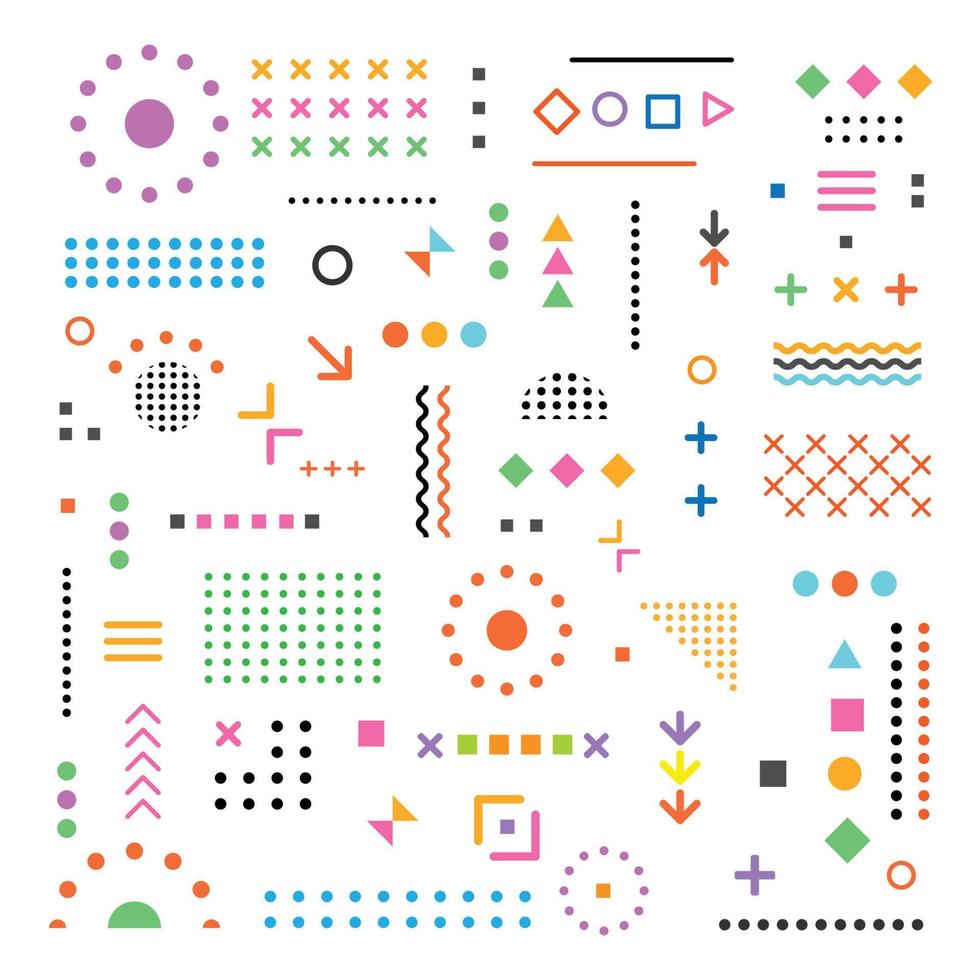 Pattern hipster abstract vector illustration, form geometric line shapes.