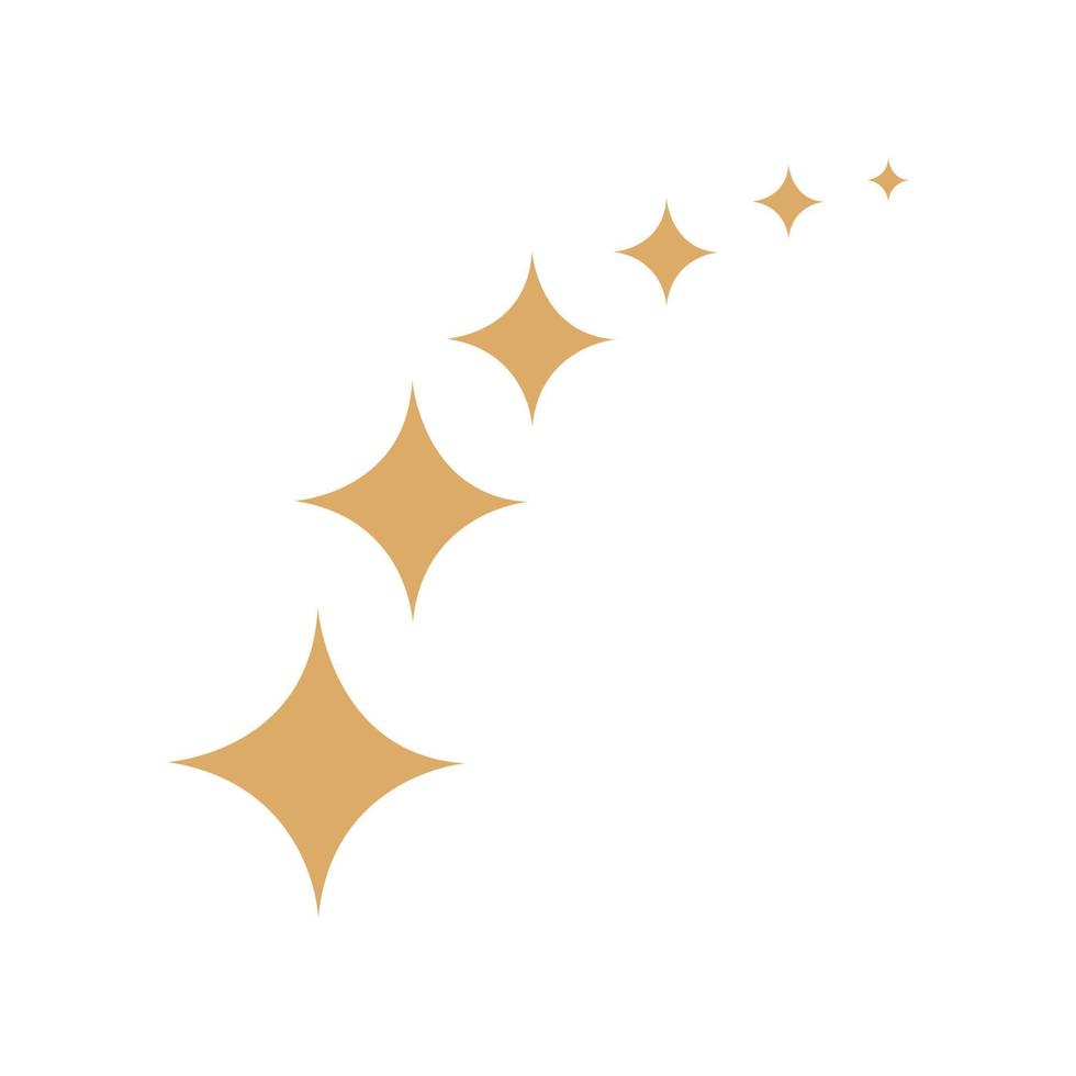 Star icons. Twinkling stars, sparkles, winkling stars vector illustration.