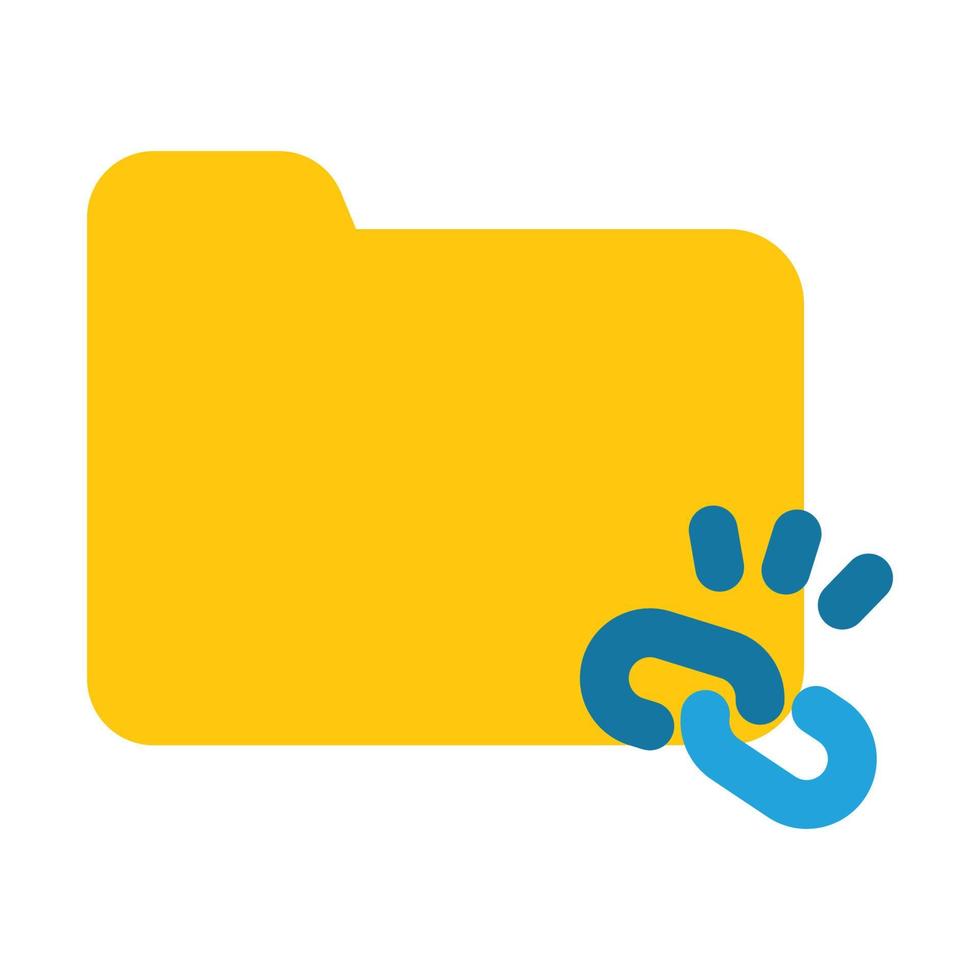 Share Transfer Folder Icon vector