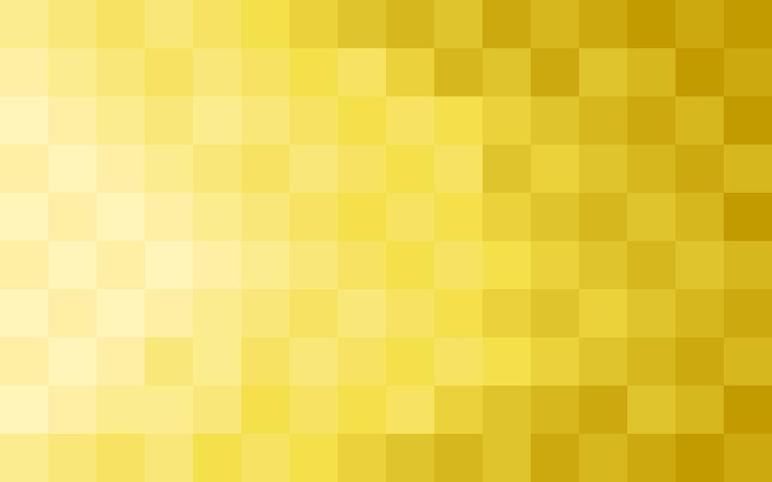 mosaico amarillo patrón de fondo degradado forma cuadrada vector