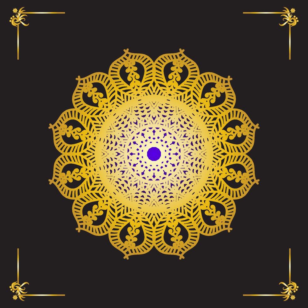 vector mandala ornamento vintage adornos vector para elementos de diseño