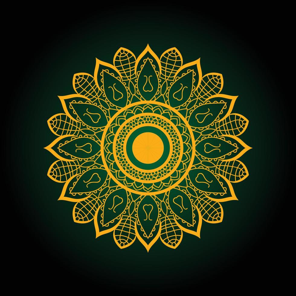 vector Mandala ornament Vintage ornaments vector for design elements