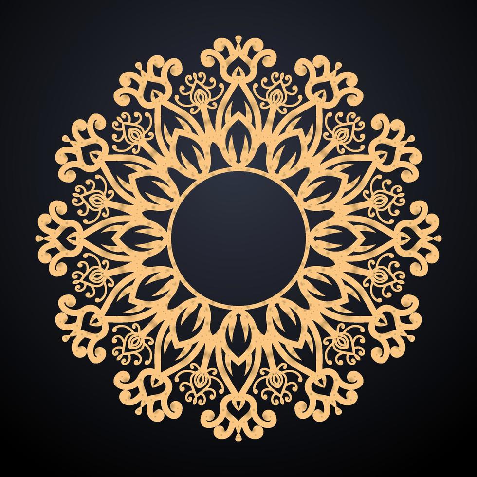 vector mandala ornamento vintage adornos vector para elementos de diseño