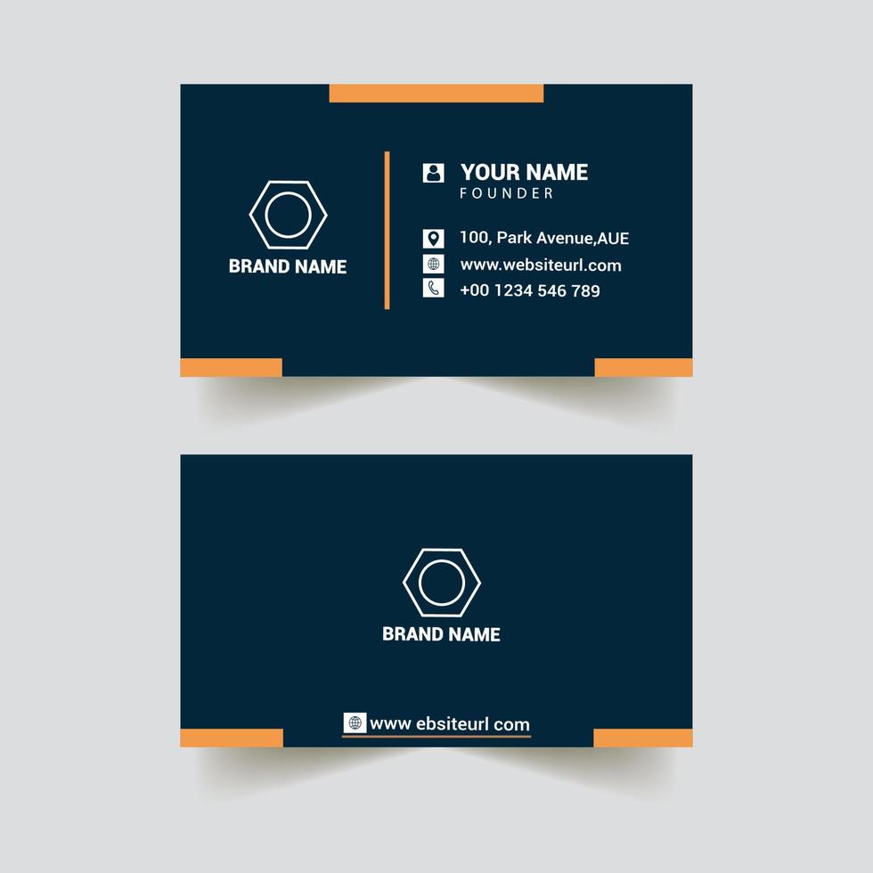 business cards templates vector