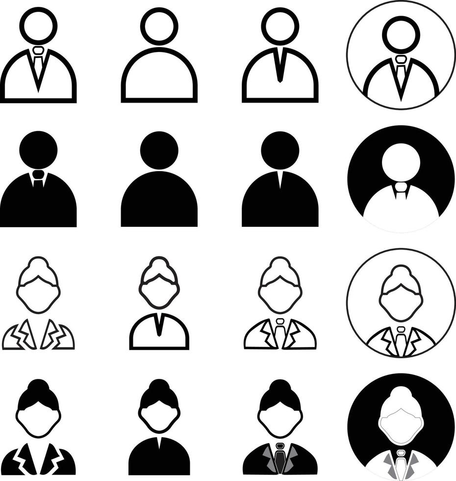 Person or Public Icon vector file