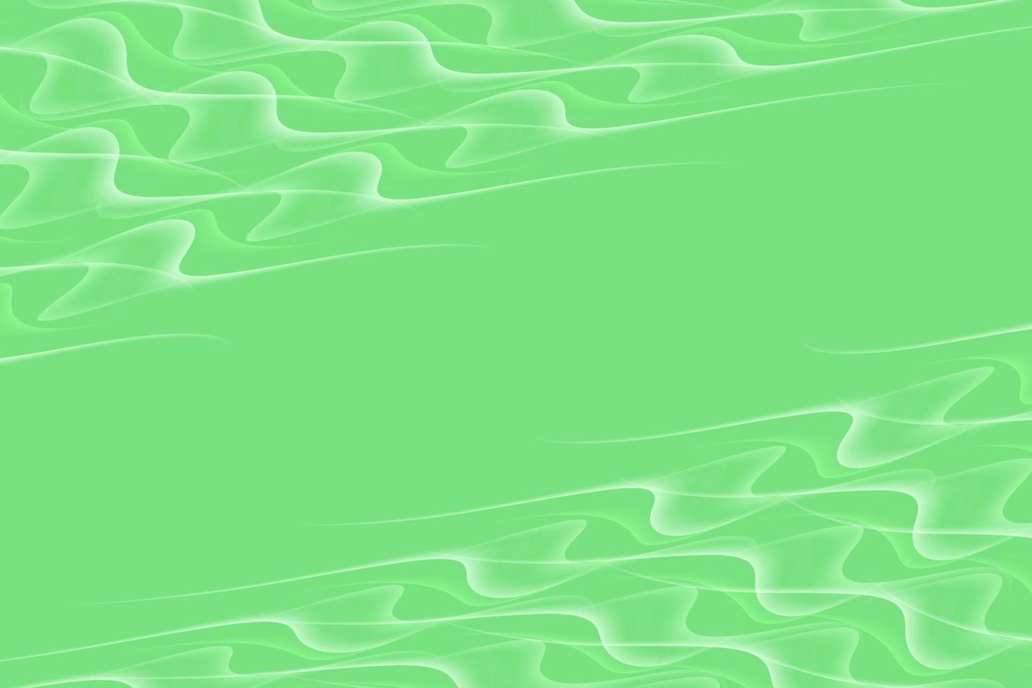 Green geometric background. Dynamic shapes composition. Vector illustration