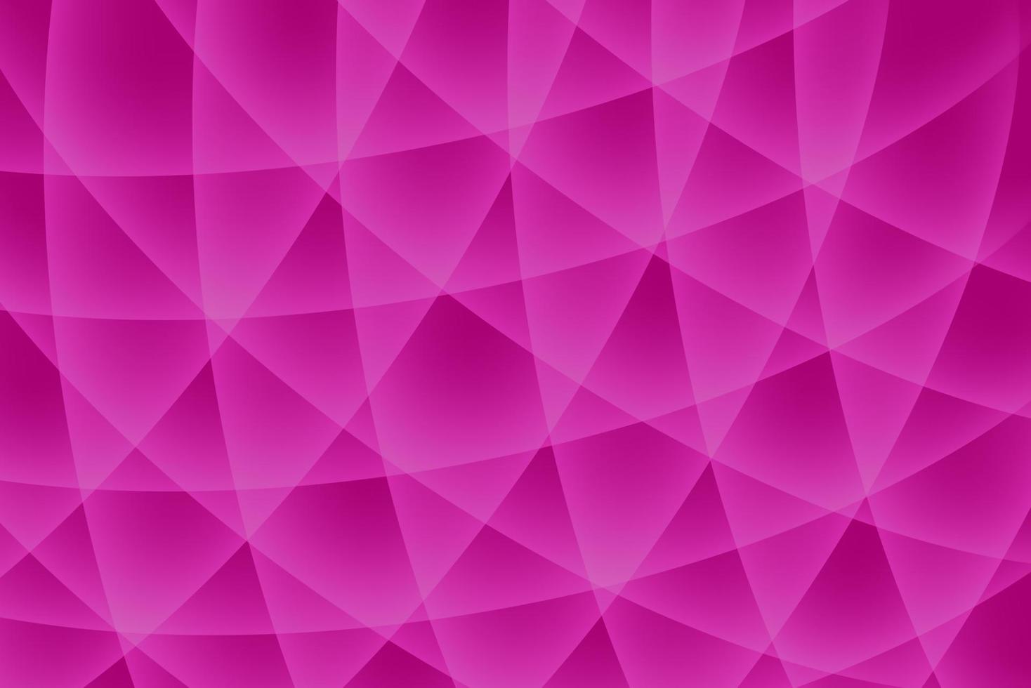 Geometric pink background with triangular polygons. Abstract design. Vector illustration.