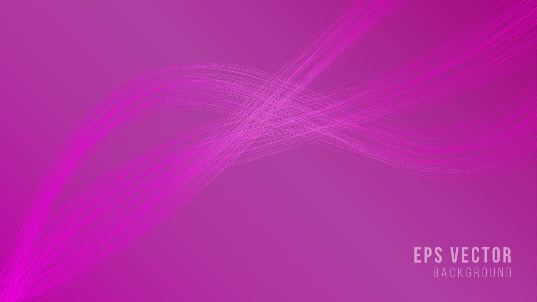 líneas onduladas abstractas, fondo rosa con líneas y capas. encabezado de perfil, encabezado del sitio. diseño vectorial, ilustración vector