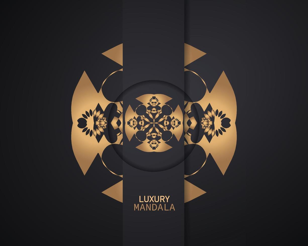 Luxury logotype in the shape of a flower for boutique. Gold logo, flower. Simple geometric sign. Icons, business, invitations. Islam, Arabic, Indian. Retro. creative shape. luxury mandala. vector