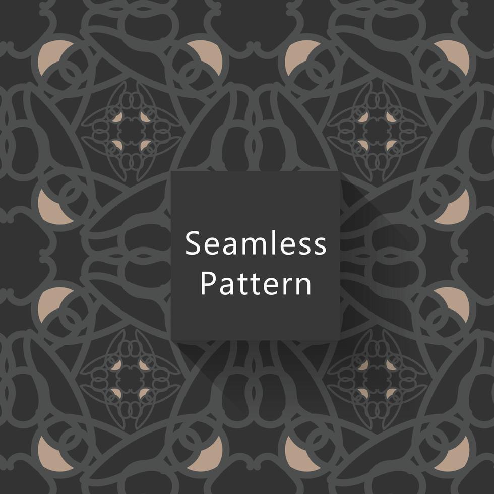 Abstract geometric with textures seamless pattern vector