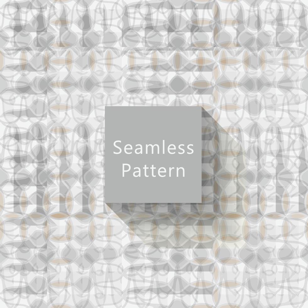 Abstract geometric with textures seamless pattern vector
