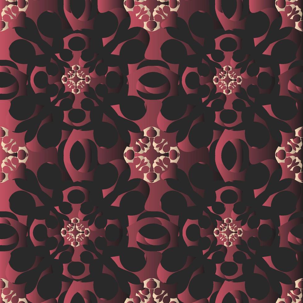 Modern geometric and textures illustration pattern. Creative collage with shapes. Seamless pattern. Fashionable template for design. vector