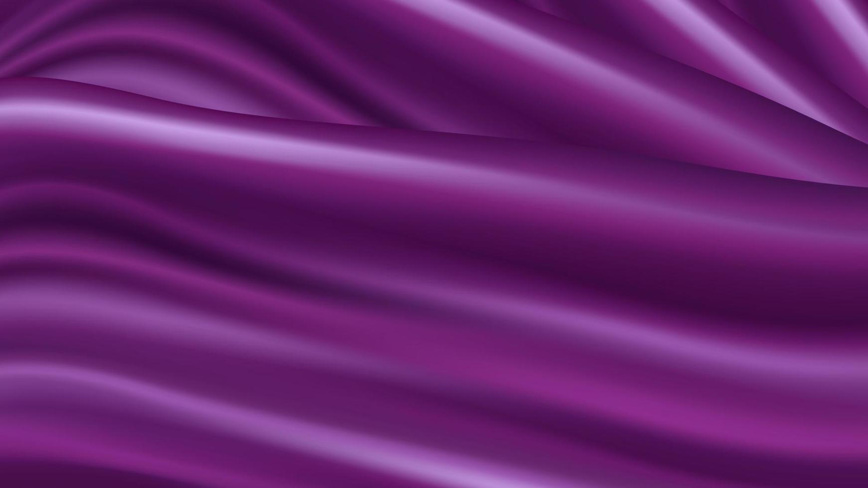 Vector Purple Wave Abstract Background