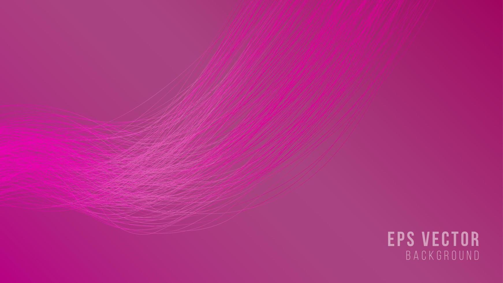 líneas onduladas abstractas, fondo rosa con líneas y capas. encabezado de perfil, encabezado del sitio. diseño vectorial, ilustración vector