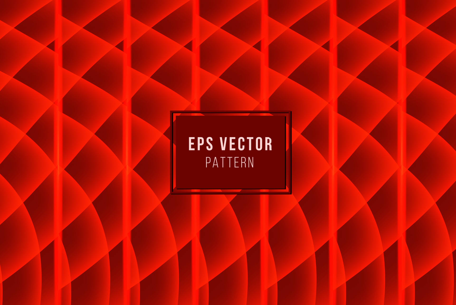 Geometric background pattern seamless abstract red color vector. Red