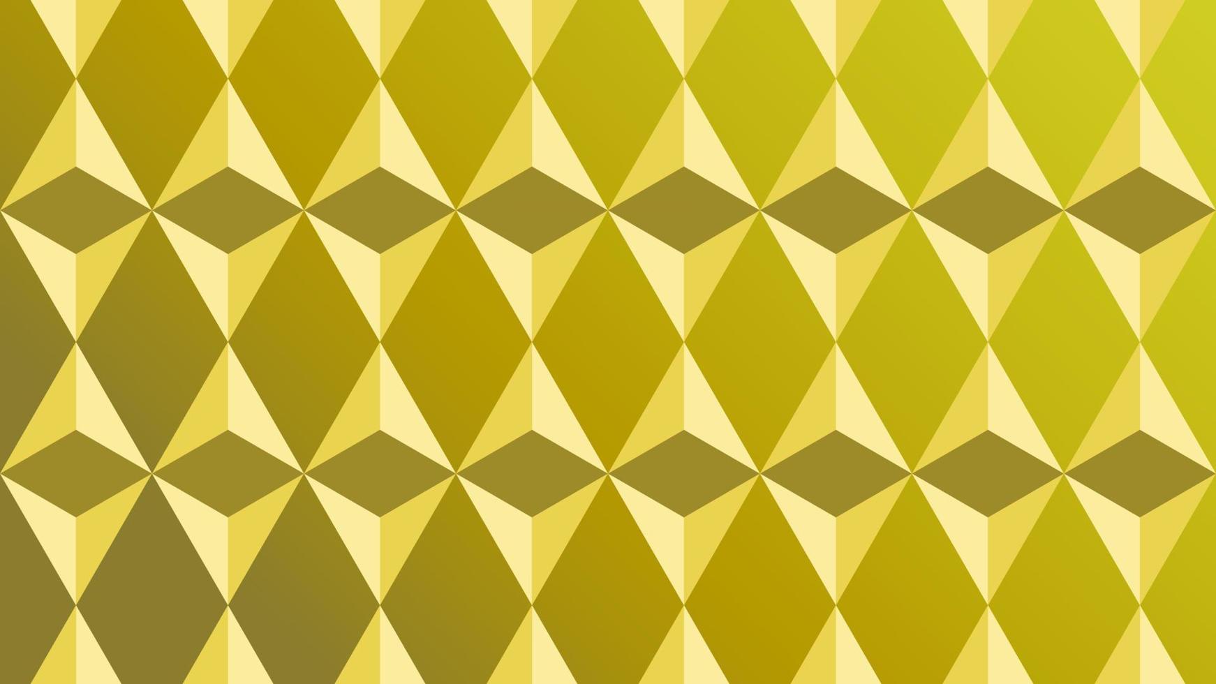 fondo geométrico amarillo abstracto. composición de formas dinámicas. diseño de fondo fresco para carteles. ilustración vectorial vector