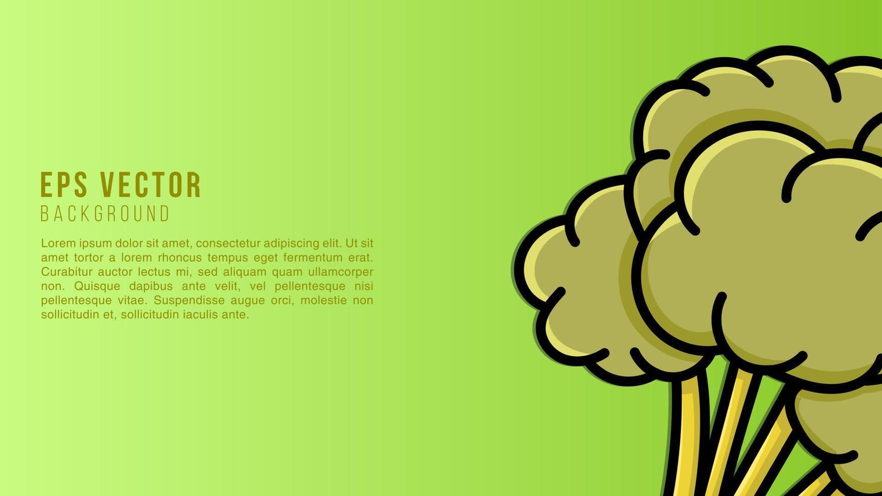 Bright template for design. Set of yellow fruits and vegetables on yellow background vector