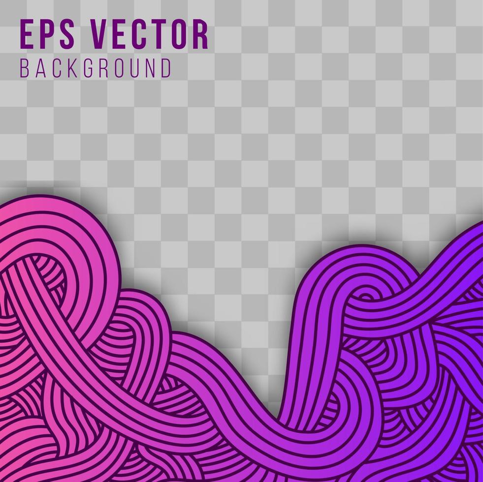 social media banner abstract doodle template. layout for digital marketing. abstract purple color gradient. eps 10 vector