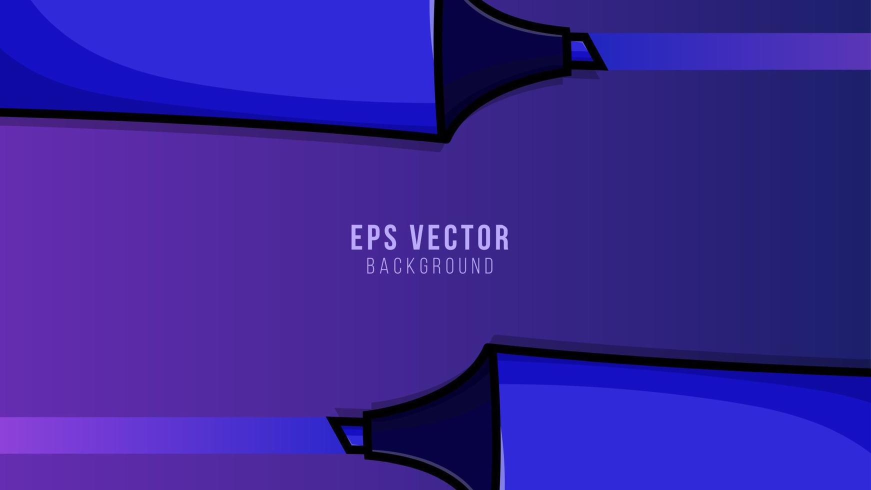 Back to School banner, stationery objects and office supplies on the blue background vector