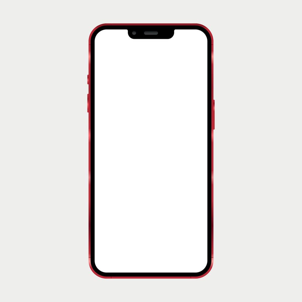 Smartphone Realistic Mockup vector