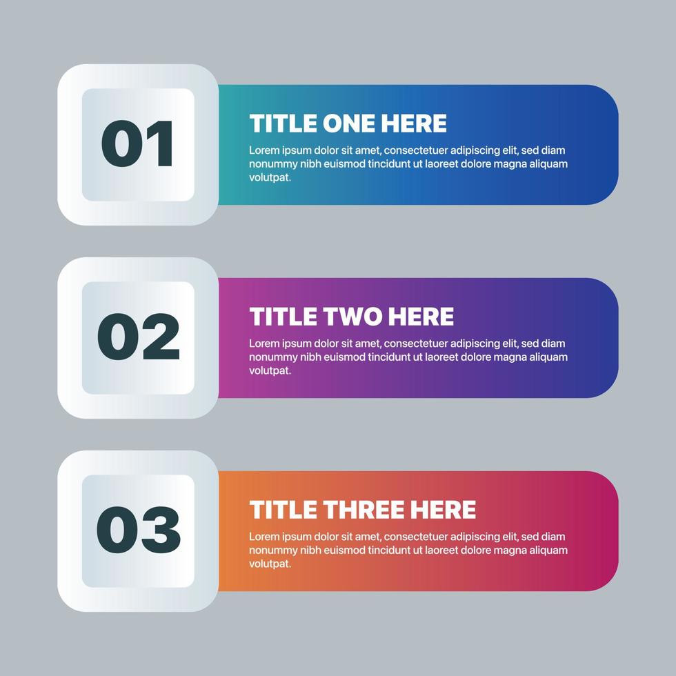 Infographics Numbers 9 vector