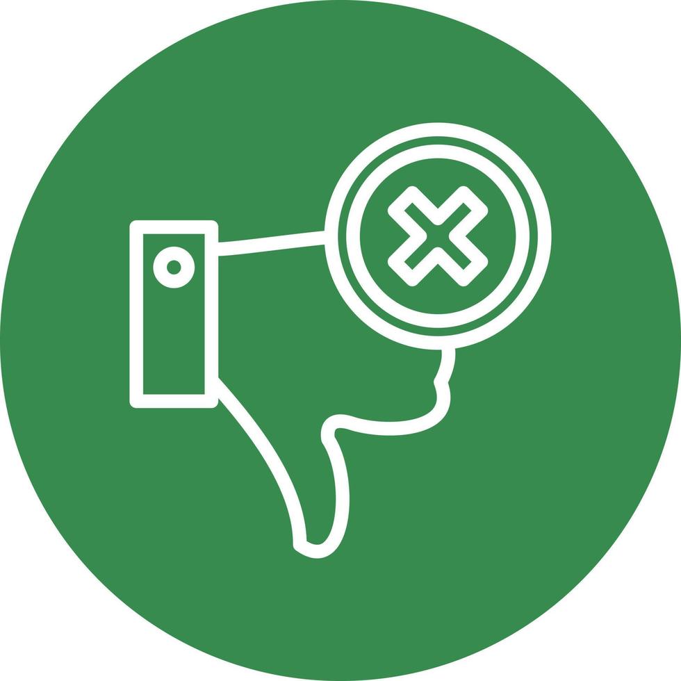 Failure Vector Icon Design