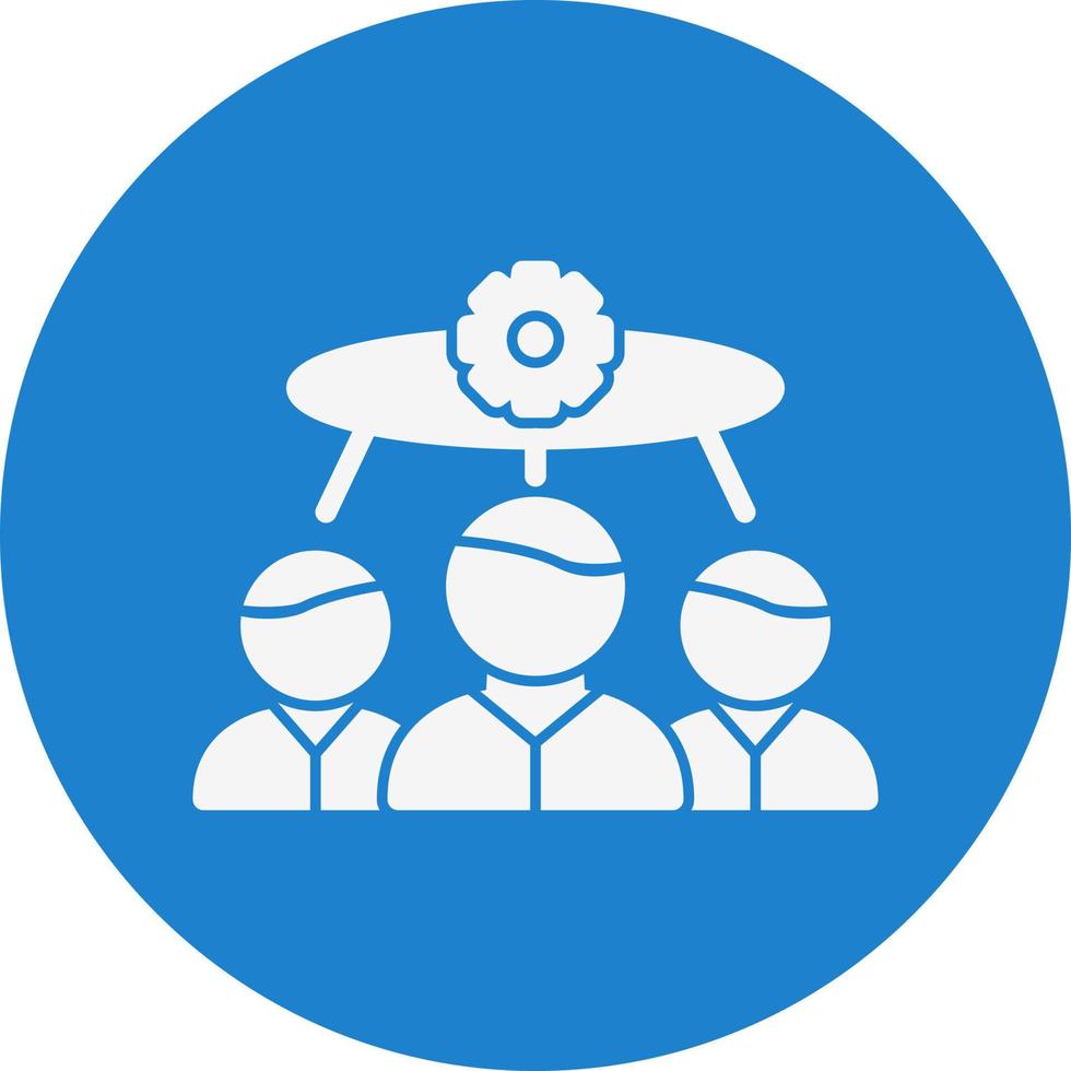 Brainstorming Vector Icon Design