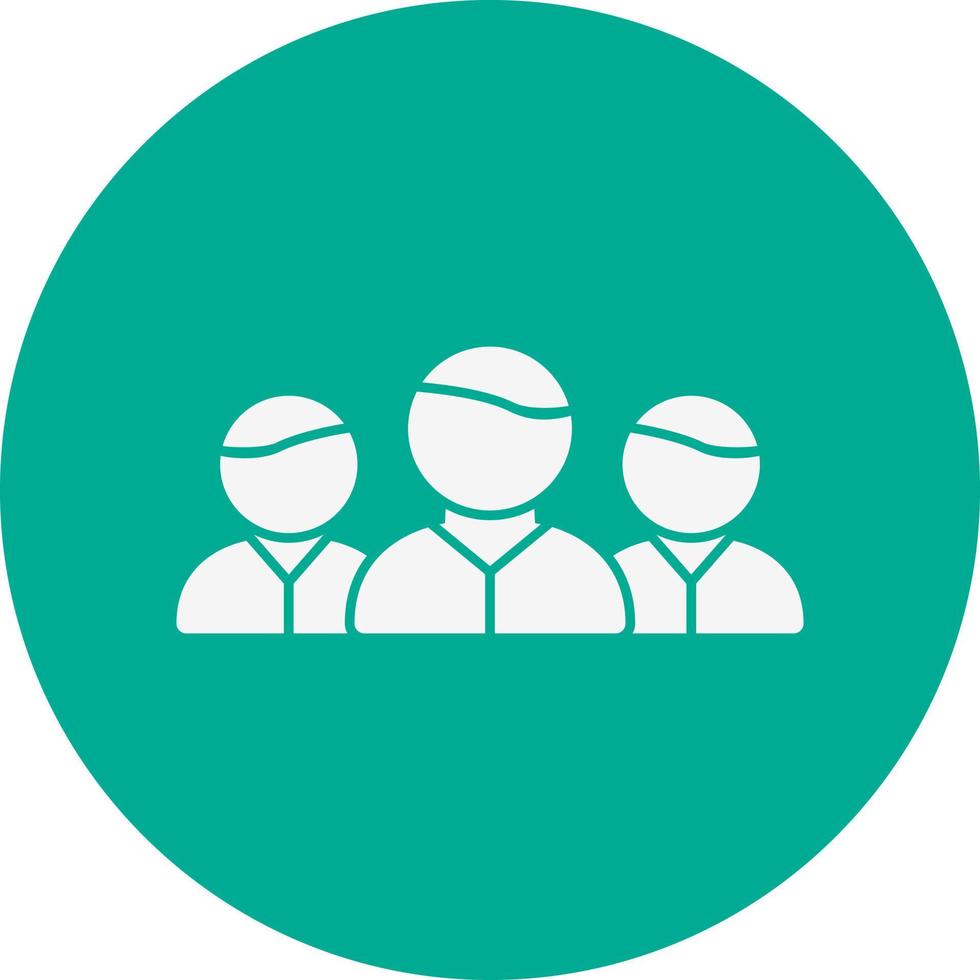 Team Vector Icon Design