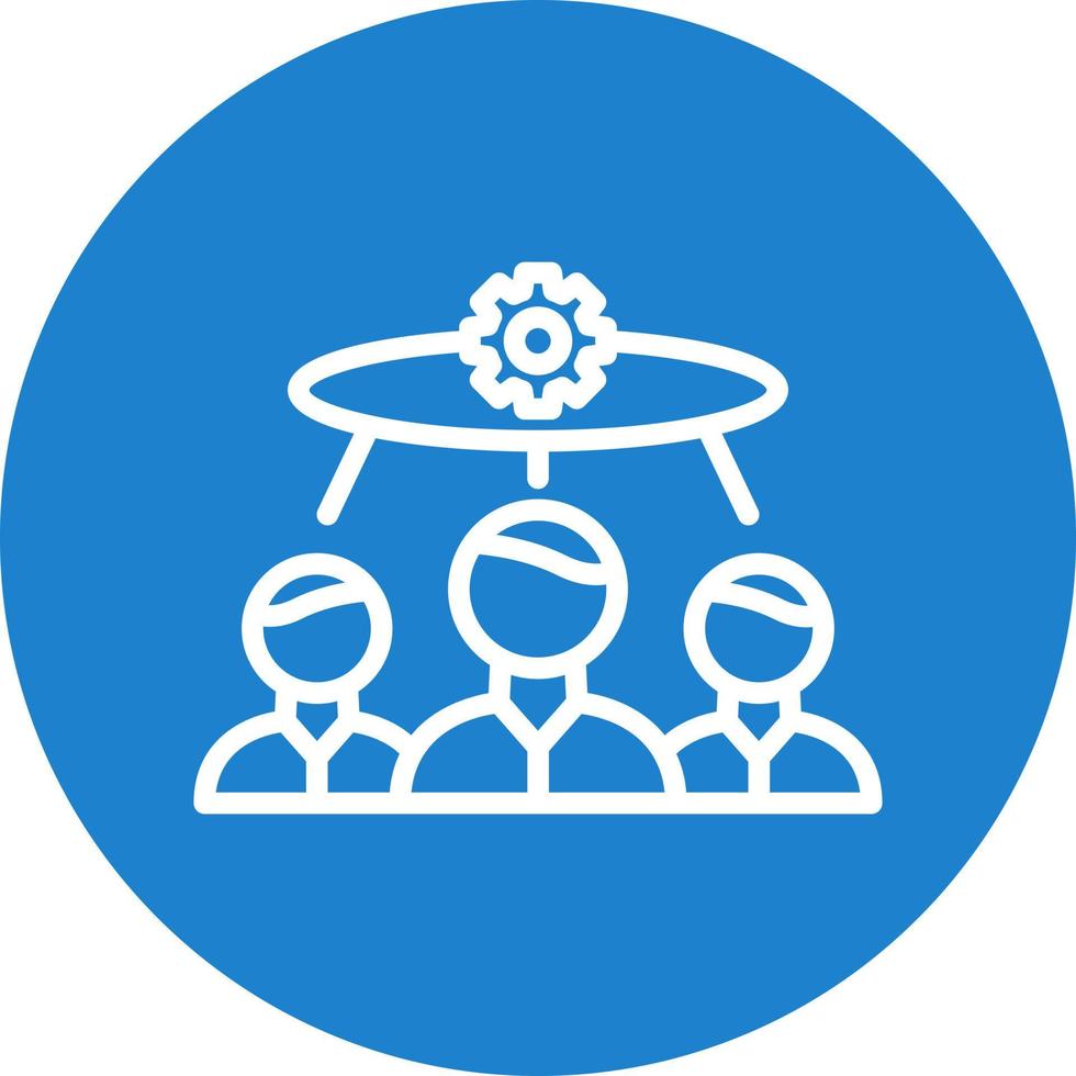 Brainstorming Vector Icon Design