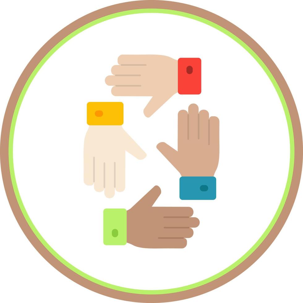 Teamwork Vector Icon Design