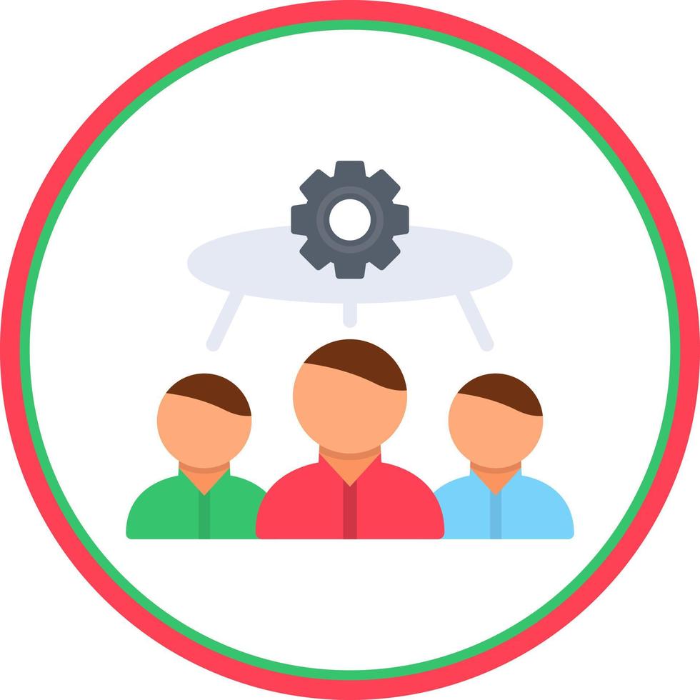 Brainstorming Vector Icon Design