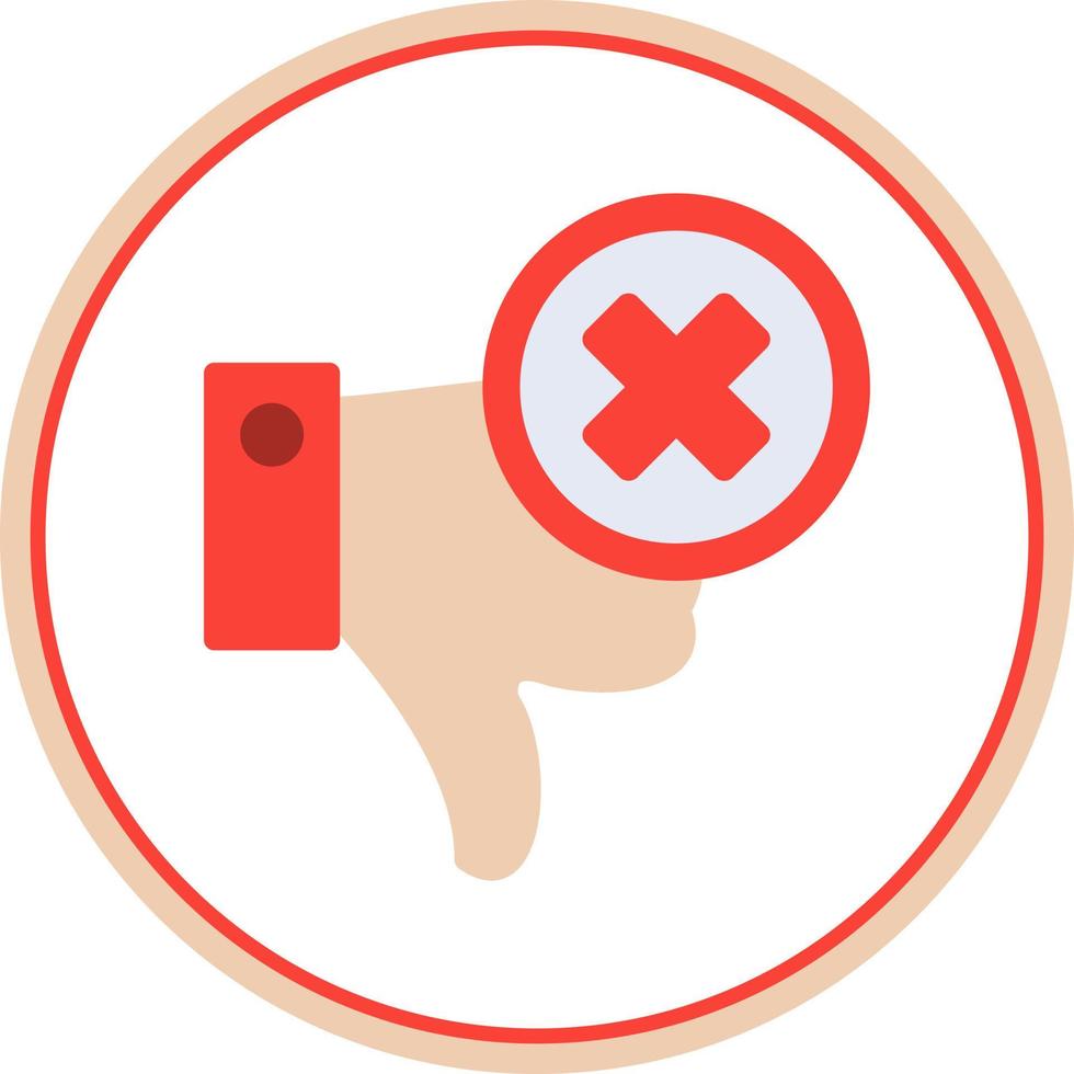 Failure Vector Icon Design