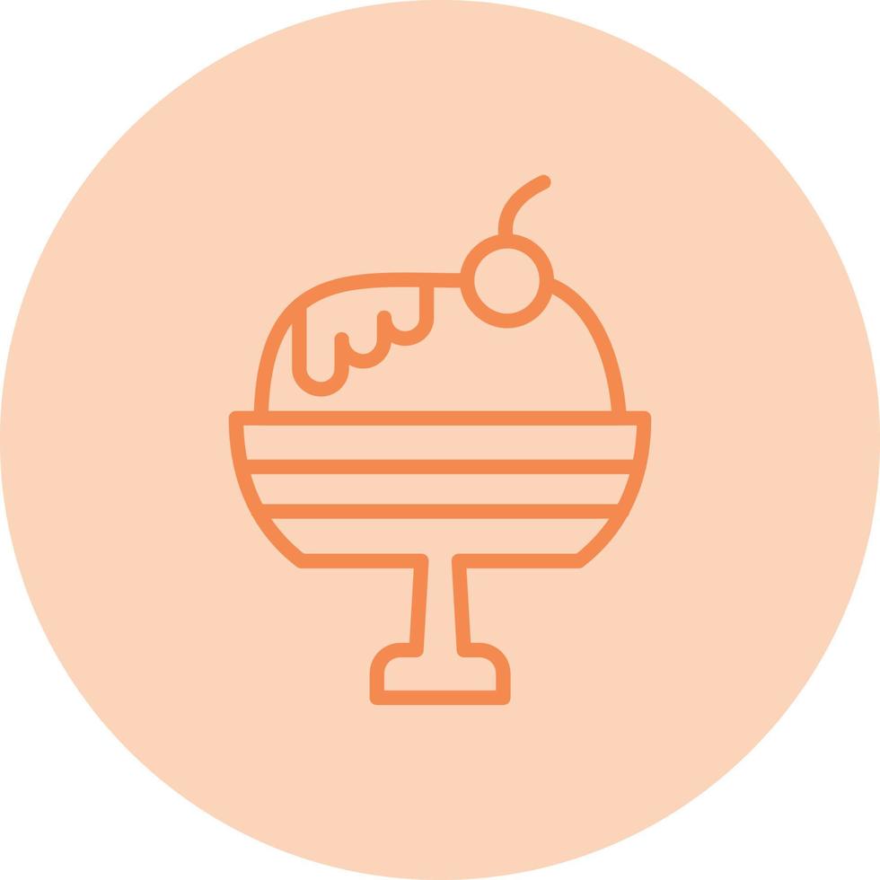 Pudding Vector Icon